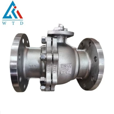 Grad 2 Titanium Flanġ Ball Valve